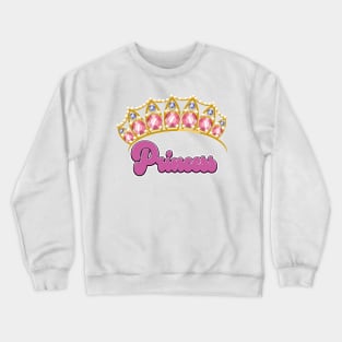 Princess Tiara Crewneck Sweatshirt